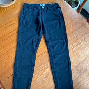 Paige black skinny jeans